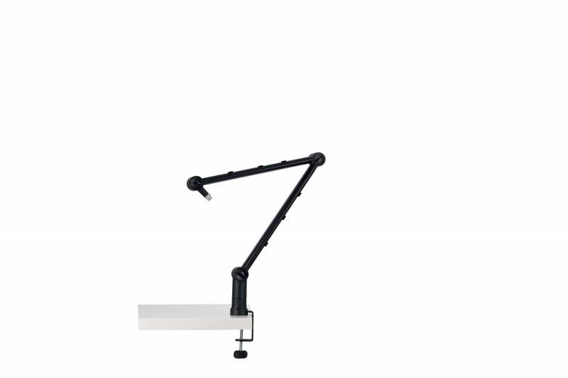 Bras articulé Kensington A1020 pour microphones, webcams et systèmes d'éclairage - Prise en charge polyvalente des accessoires de visioconférence - Extensions horizontales et verticales larges - Couleur Noir