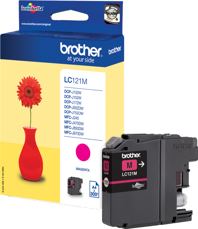 Brother LC-121M magenta