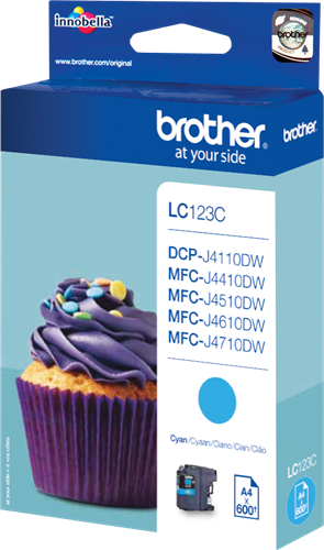 Brother cartouche encre LC-123C cyan