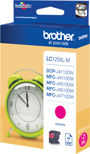 Brother cartouche encre LC-125XLM magenta