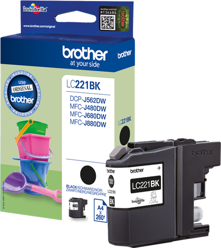 Brother cartouche encre LC-221BK noir