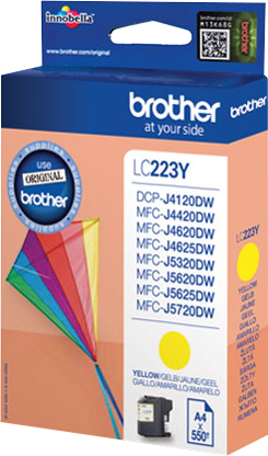 Brother cartouche encre LC-223Y jaune