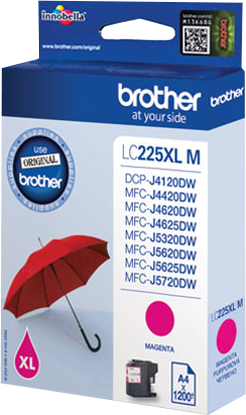 Brother cartouche encre LC-225M magenta