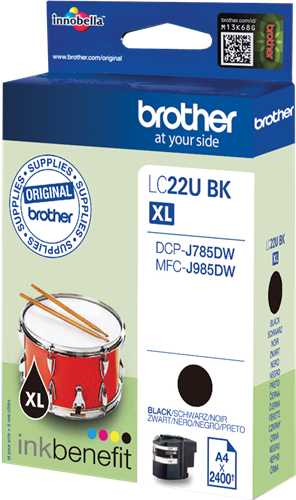 Brother cartouche encre LC22UBK noir