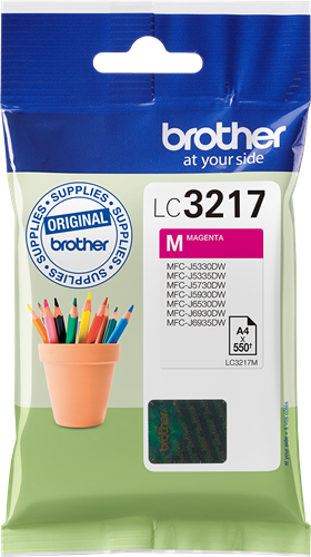 Brother cartouche encre LC3217M magenta