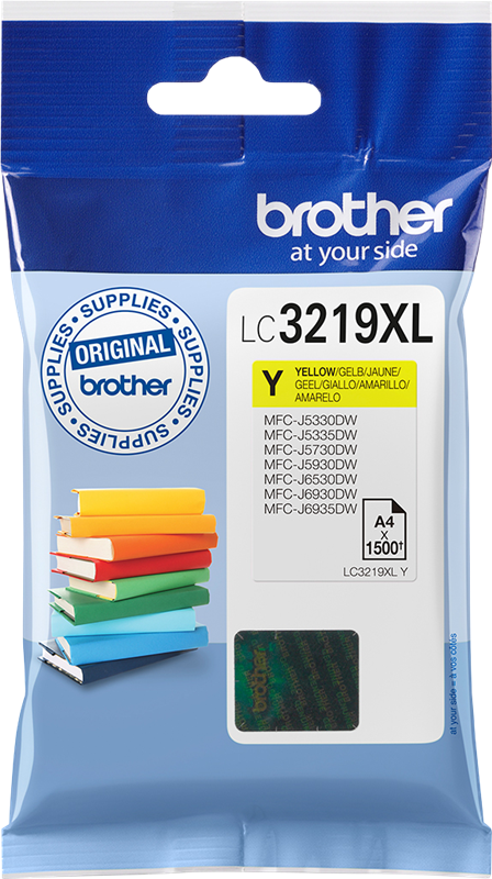 ✓ Brother LC-3219XL Cartouche encre Jaune couleur jaune en stock -  123CONSOMMABLES