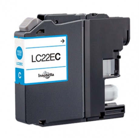 Cartouche compatible avec Brother LC22E cyan