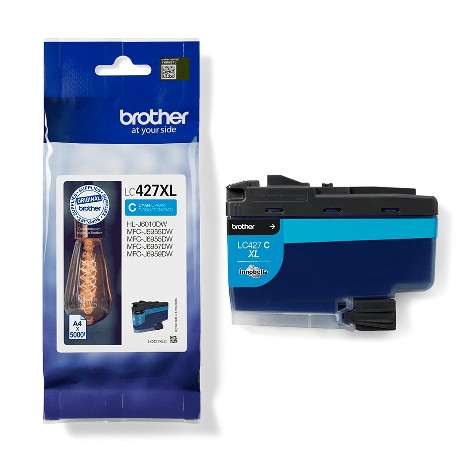 Brother LC427XLC Cyan Cartouche d'encre LC-427XLC