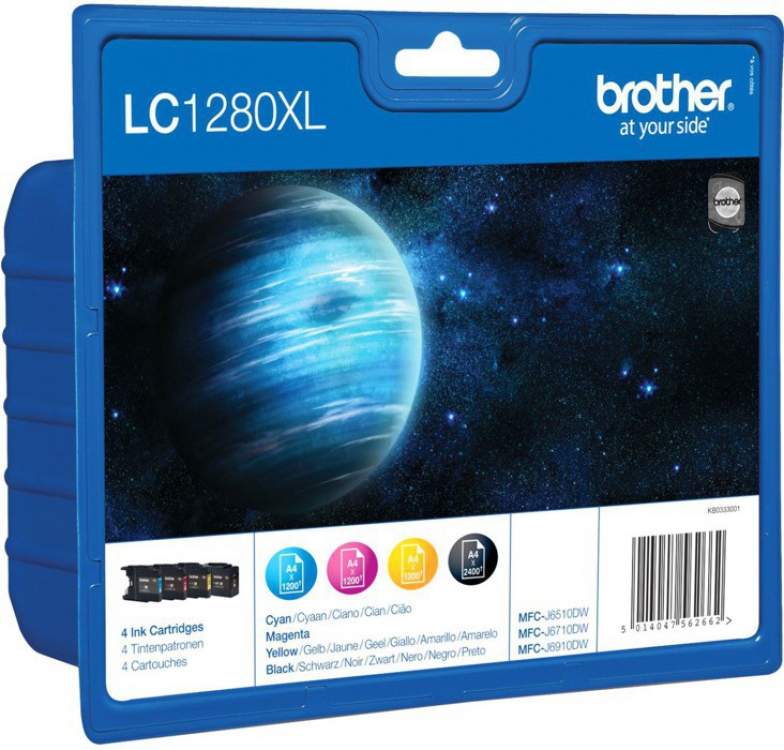 Brother pack LC1280XL 4 cartouches