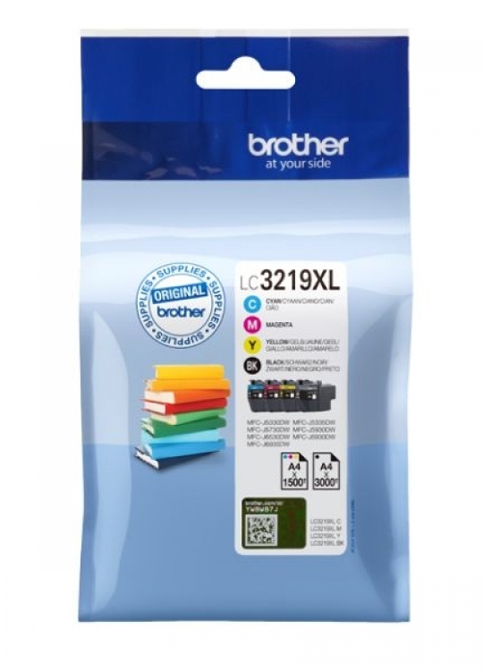 Brother pack LC3219XL 4 cartouches