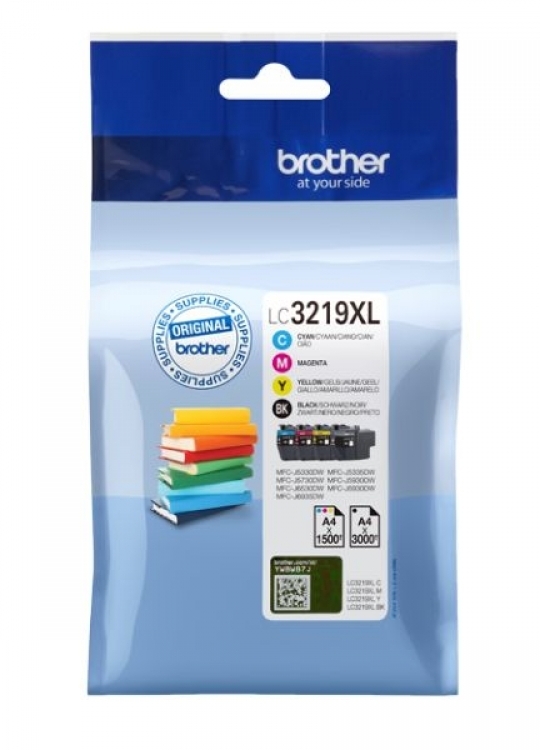 ZAMBRERO LC3217 LC3219XL Cartouches d'encre compatibles pour Brother  LC3219XL pour imprimante Brother MFC- J5330DW J5335DW J5730DW - Cdiscount  Informatique