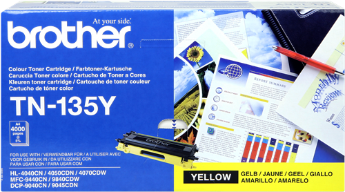 Brother Toner TN-135Y jaune