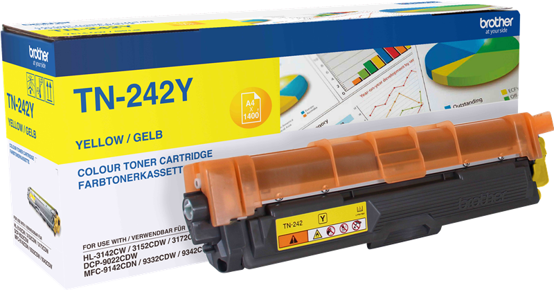 Brother Toner TN-242Y jaune