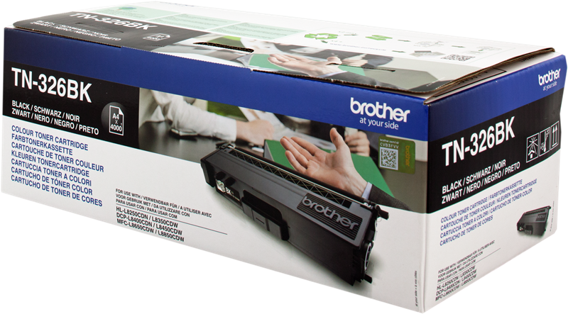 flydende Hurtig Skuldre på skuldrene ✓ Brother TN-326BK Toner noir couleur Noir en stock - 123CONSOMMABLES