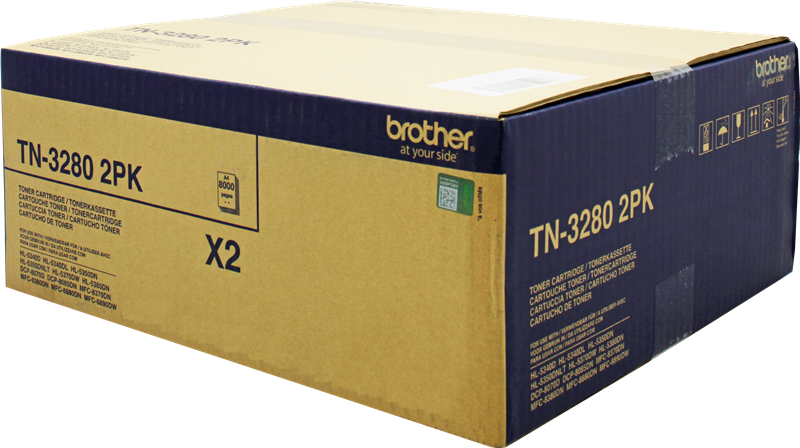 Toner BROTHER TN3280 (TN-3280) noir de 8000 pages - cartouche