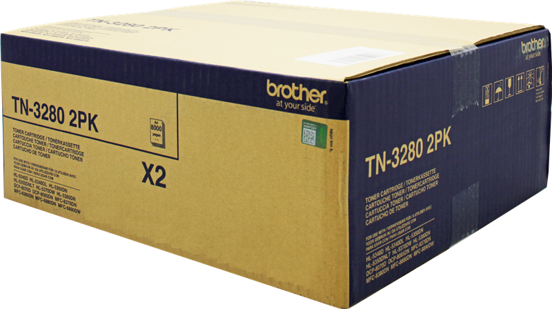 Toner BROTHER TN3280 (TN-3280) noir de 8000 pages - cartouche