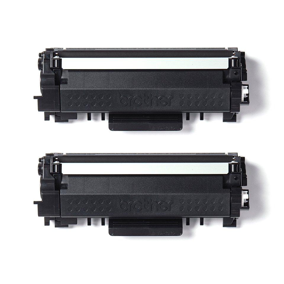 Brother TN2420 Noir Lot de 2 cartouches de toner d'origine - TN2420TWIN