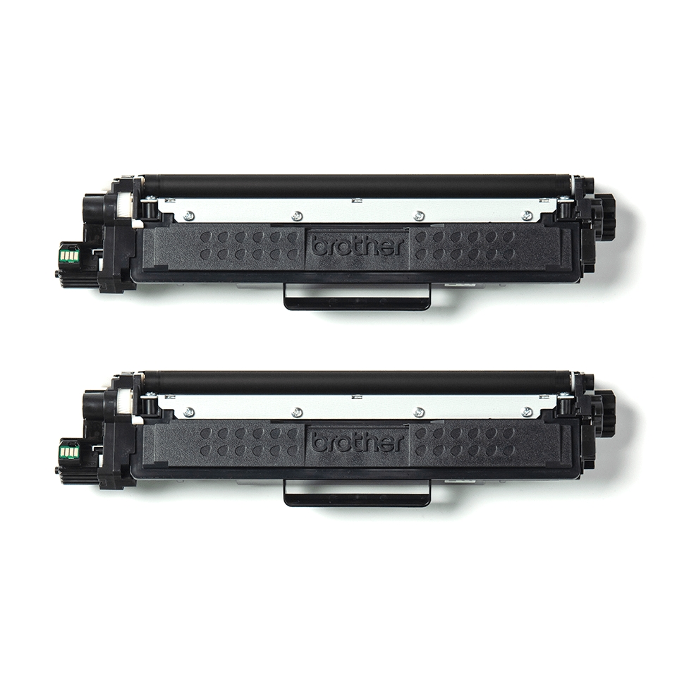 Brother TN247 Noir Lot de 2 cartouches de toner authentiques - TN247BKTWIN