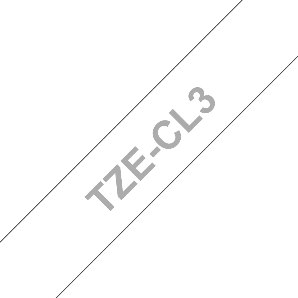 Brother Ruban de nettoyage TZeCL3 - 12 mm de large x 100 utilisations