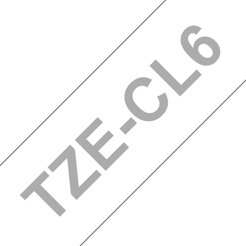 Brother TZeCL6 Ruban de nettoyage laminé authentique - Largeur 36 mm x 100 utilisations