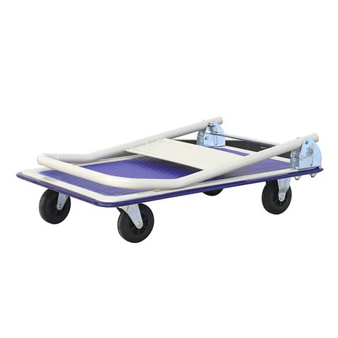 Brouette Métallique Pliante Blim - Plateforme 870x610x910mm - Poids Max. 300 kg