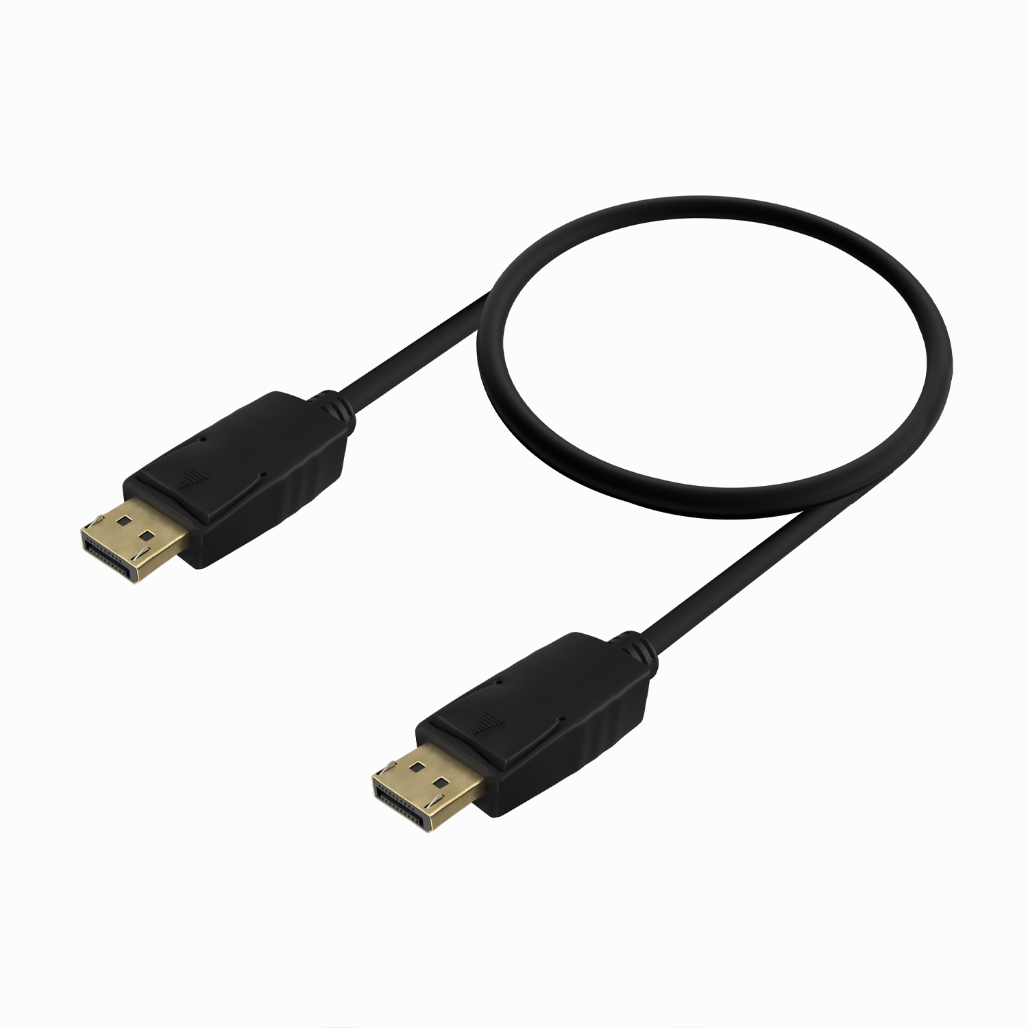 Câble Aisens Displayport V1.2 CCS 4K@60Hz - DP/M-DP/M - 0,5m - Couleur Noir