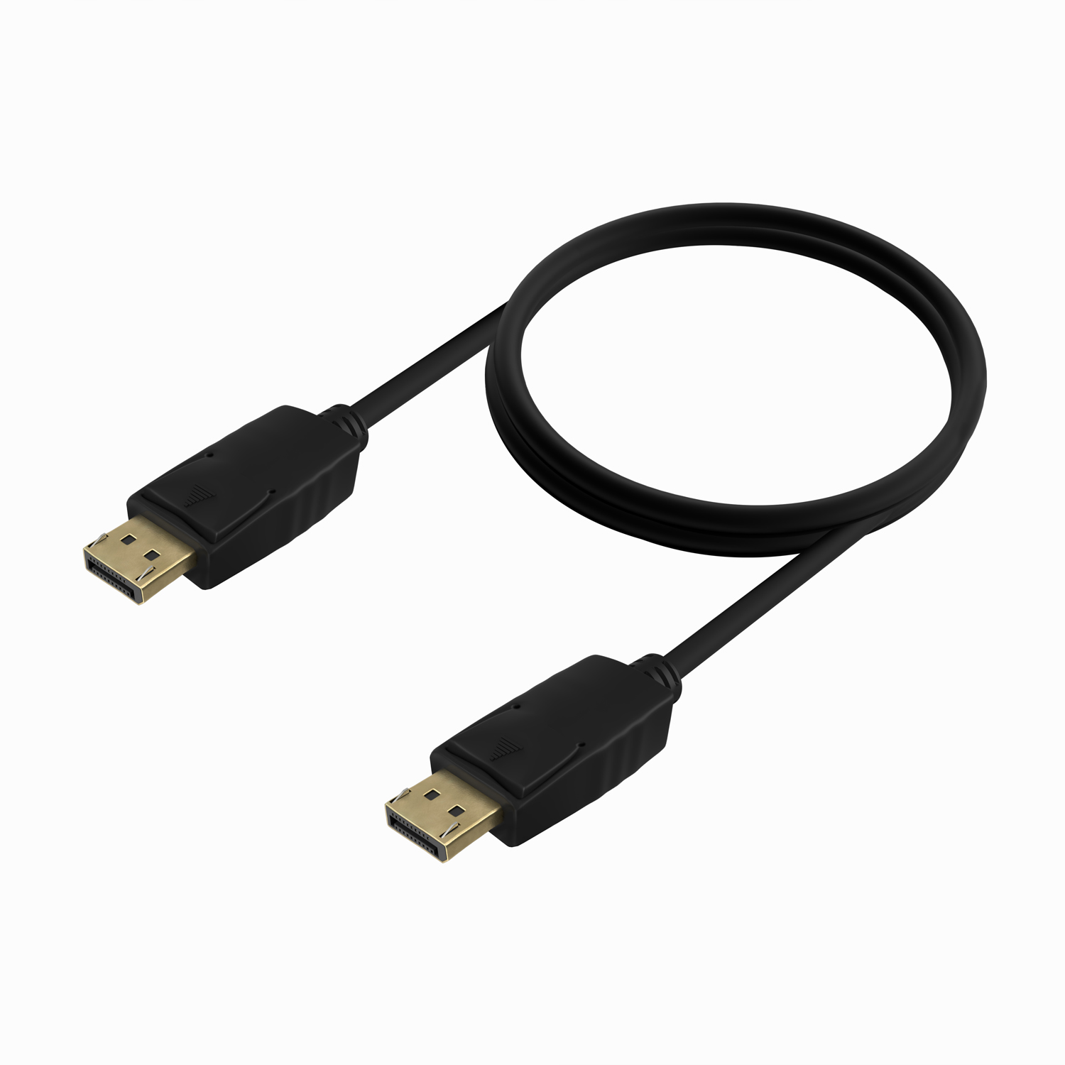 Câble Aisens Displayport V1.2 CCS 4K@60Hz - DP/M-DP/M - 1,0m - Couleur Noir