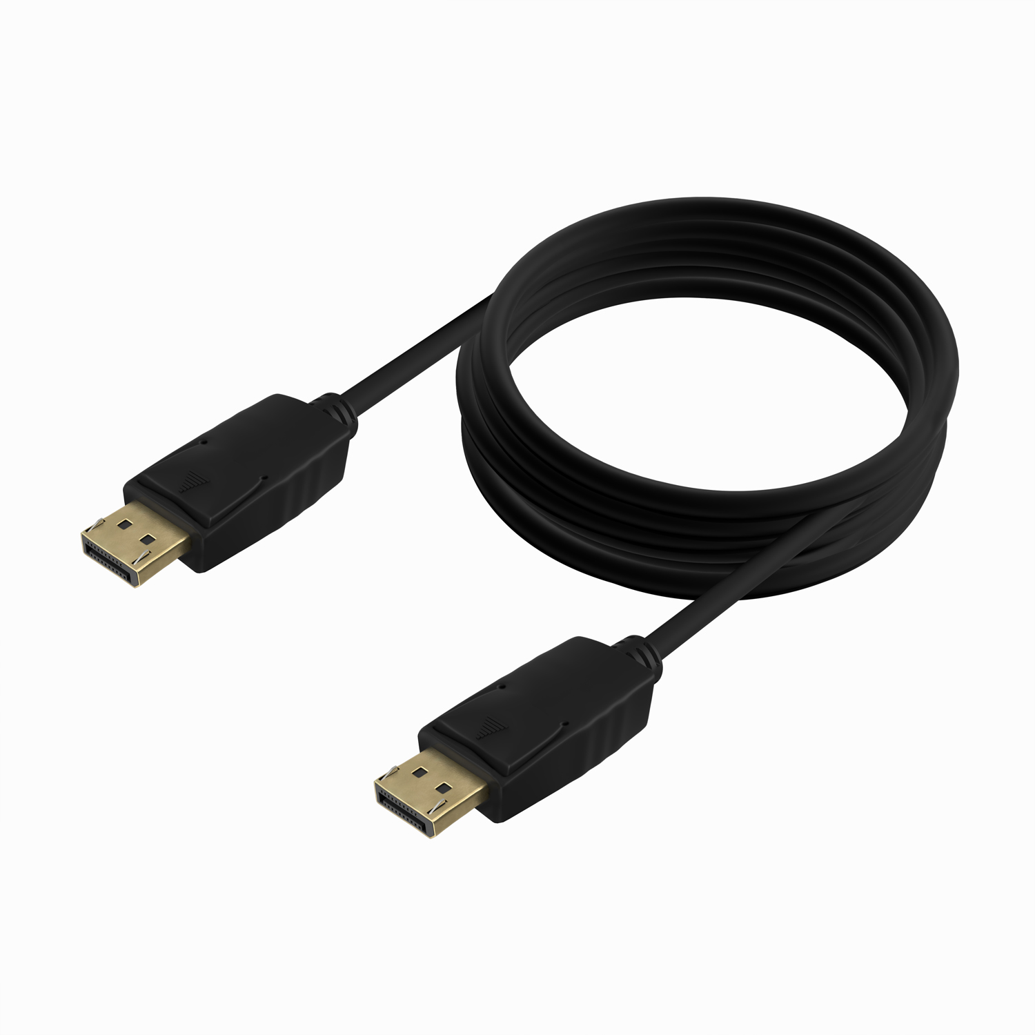 Câble Aisens Displayport V1.2 CCS 4K@60Hz - DP/M-DP/M - 3,0m - Couleur Noir