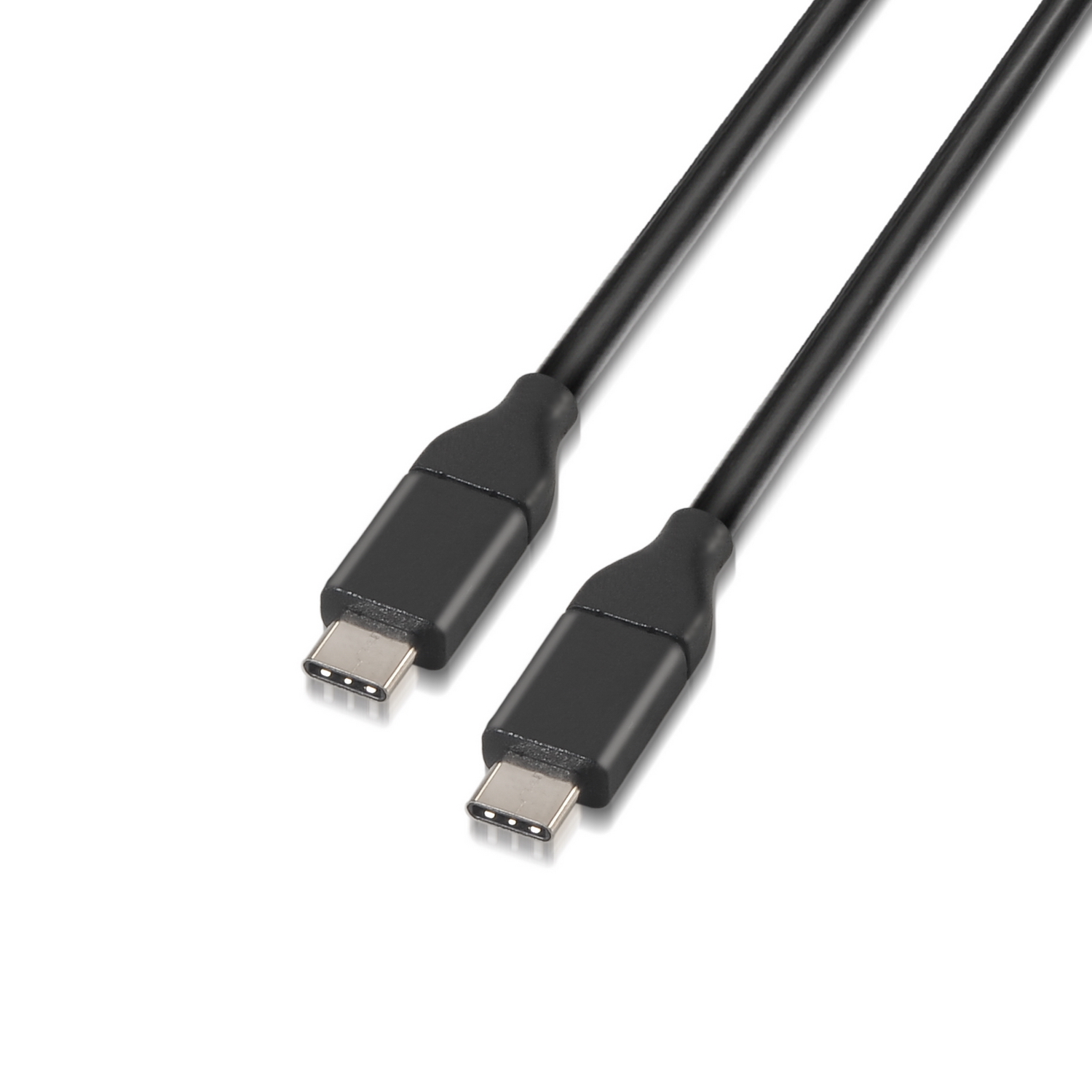 Câble Aisens USB 3.1 Gen2 10Gbps 3A - Type USB-C/M-USB-C/M - 1.0m - Couleur Noir
