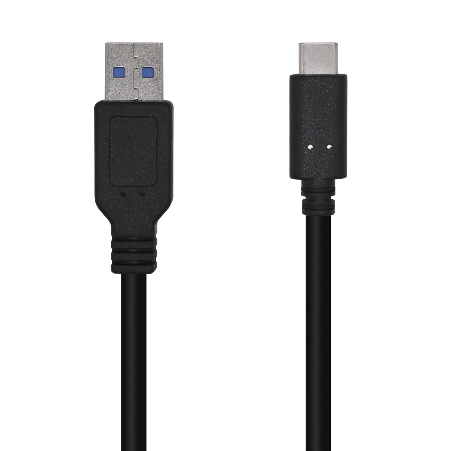 Câble Aisens USB 3.1 Gen2 10Gbps 3A - Type USB-C/MA Mâle - 0.5m - Couleur Noir