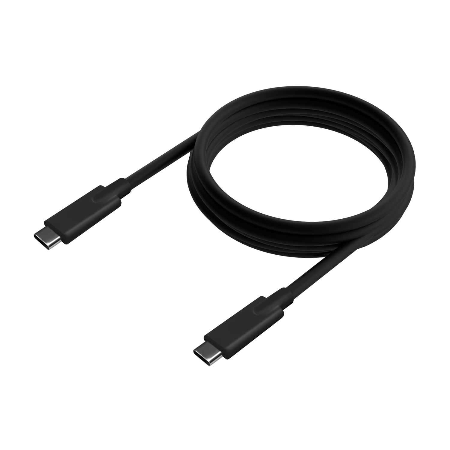Câble Aisens USB 3.2 GEN1 5GBPS 4K@60Hz 3A 60W E-Marker - Type USB-C/M-USB-C/M - 4.0m - Couleur Noir