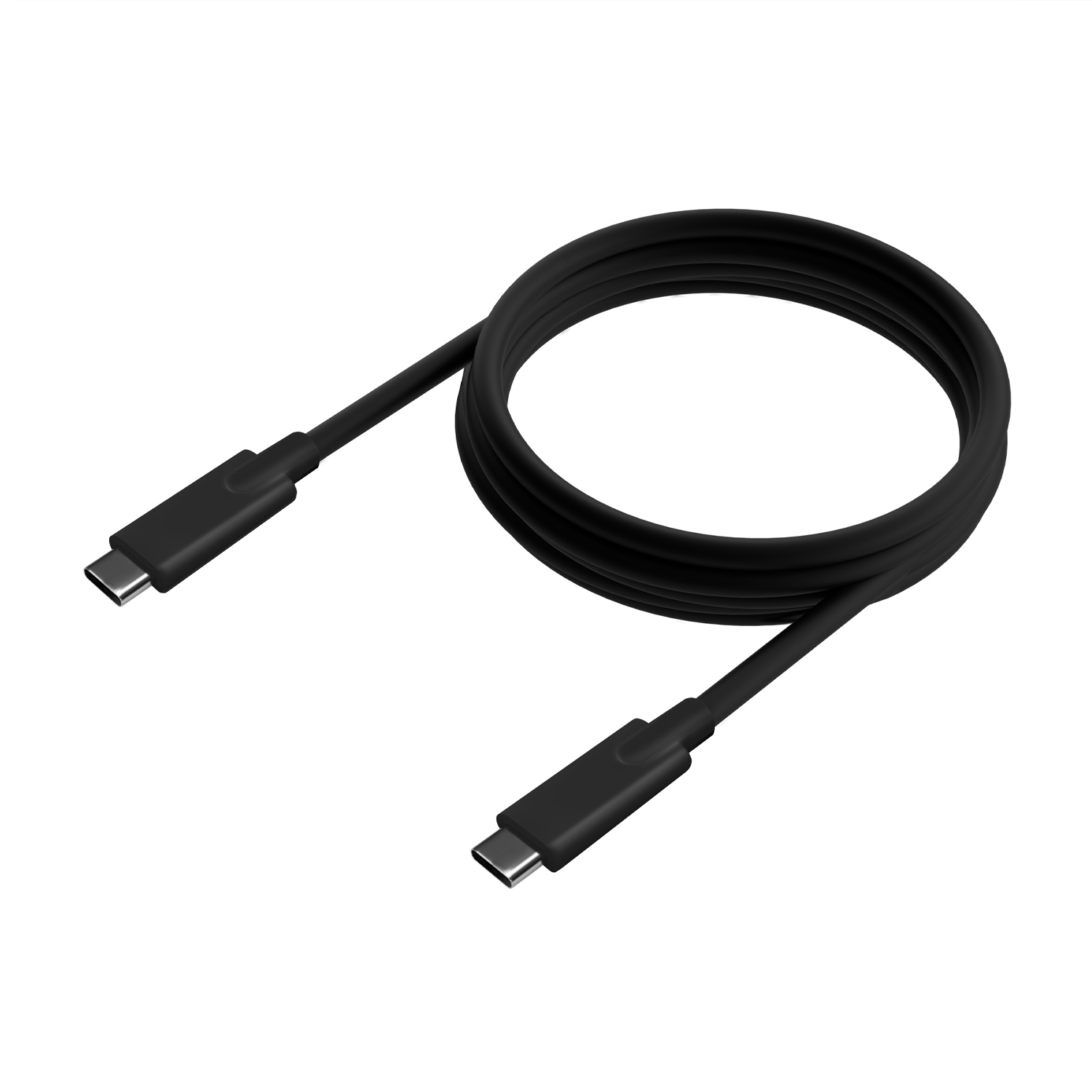 Câble Aisens USB 3.2 GEN2 10GBPS 4K@60Hz 5A 100W E-Marker - Type USB-C/M-USB-C/M - 3.0m - Couleur Noir