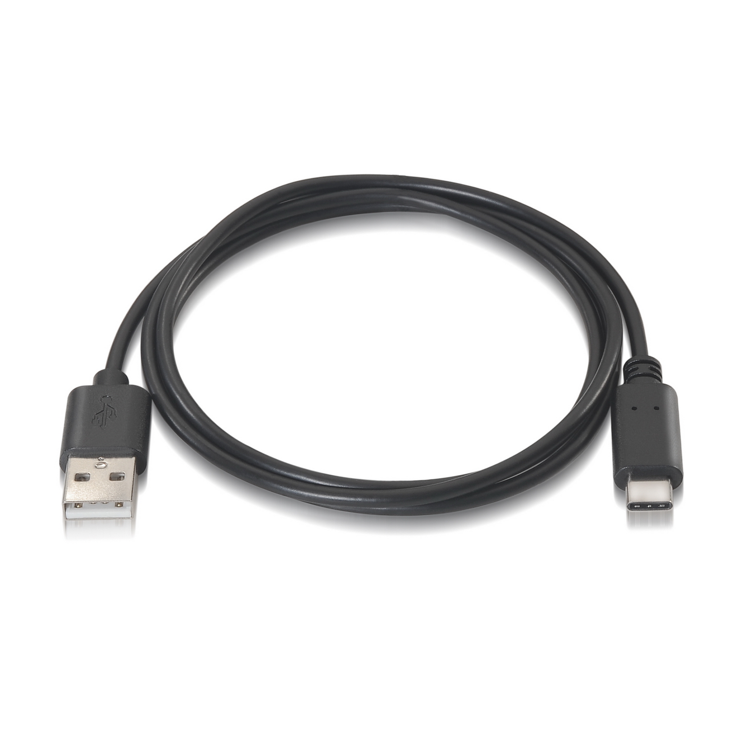 Câble Aisens USB Type C vers USB A 2.0 - Charge Rapide - 0.5m - Couleur Noir