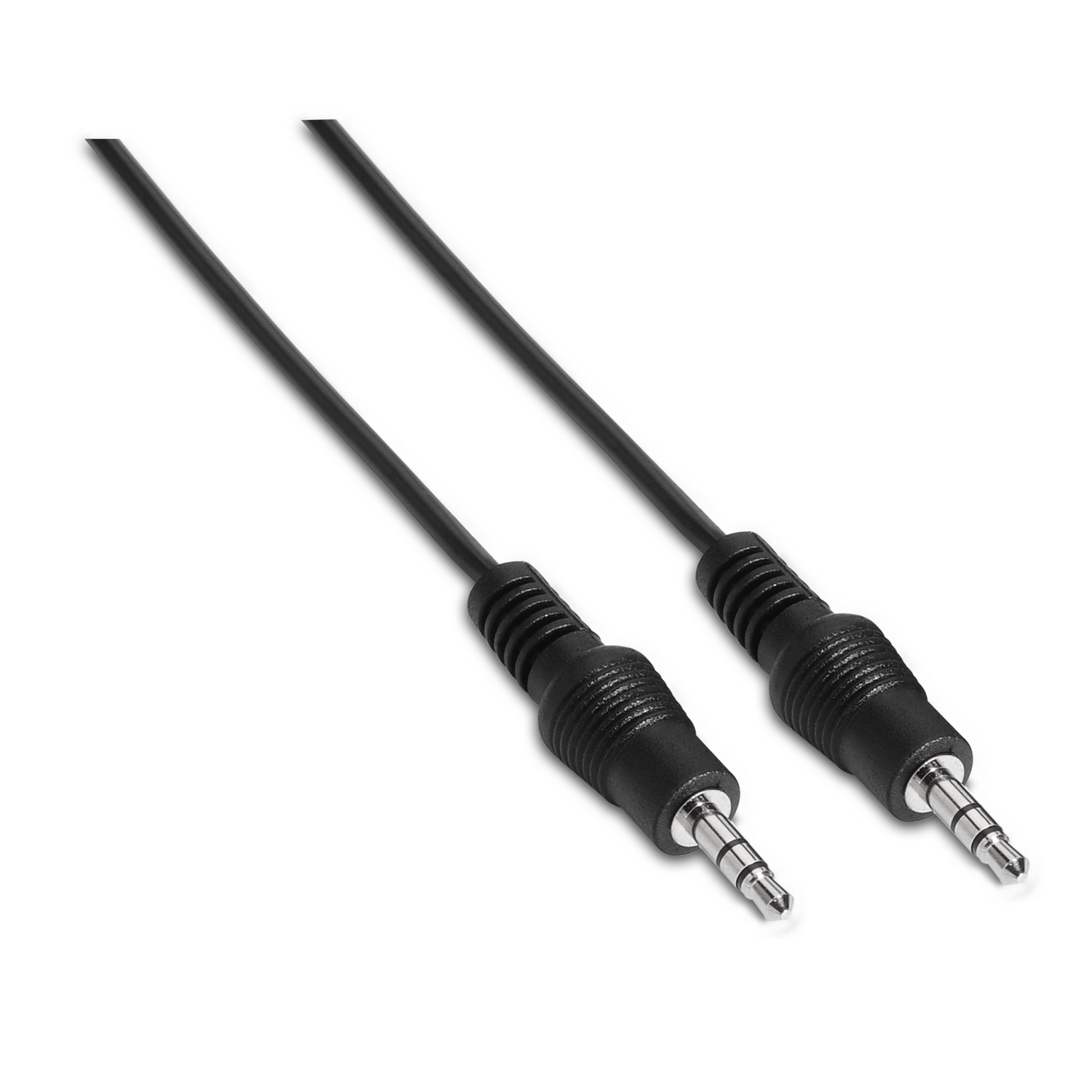 Câble Audio Stéréo Aisens - JACK 3.5/M-JACK 3.5/M - 0.3 m - Couleur Noir