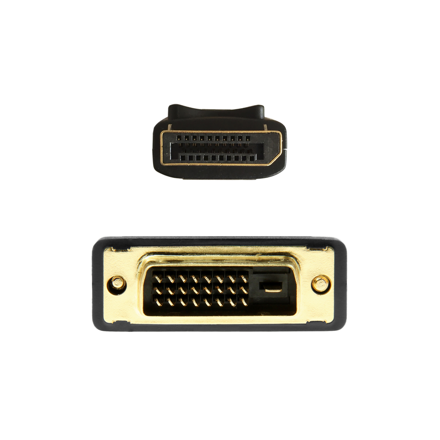Câble convertisseur Aisens Displayport vers DVI - DP/M-DVI/M - 2,0 m - Couleur noire