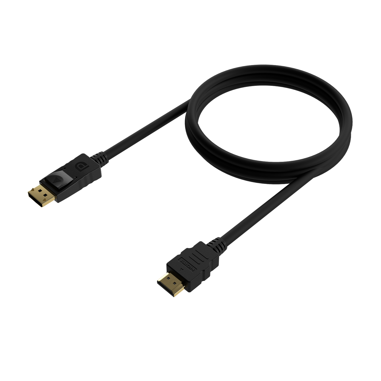 Câble Convertisseur Aisens DisplayPort vers HDMI - DP/M-HDMI/M - 0.5M - Couleur Noir