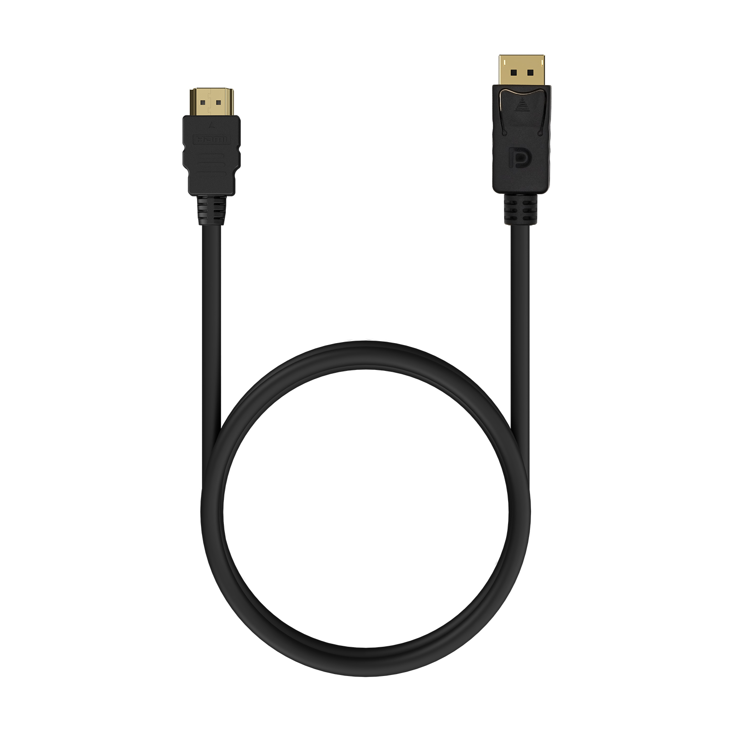 Câble Convertisseur Aisens DisplayPort vers HDMI - DP/M-HDMI/M - 0.5M - Couleur Noir