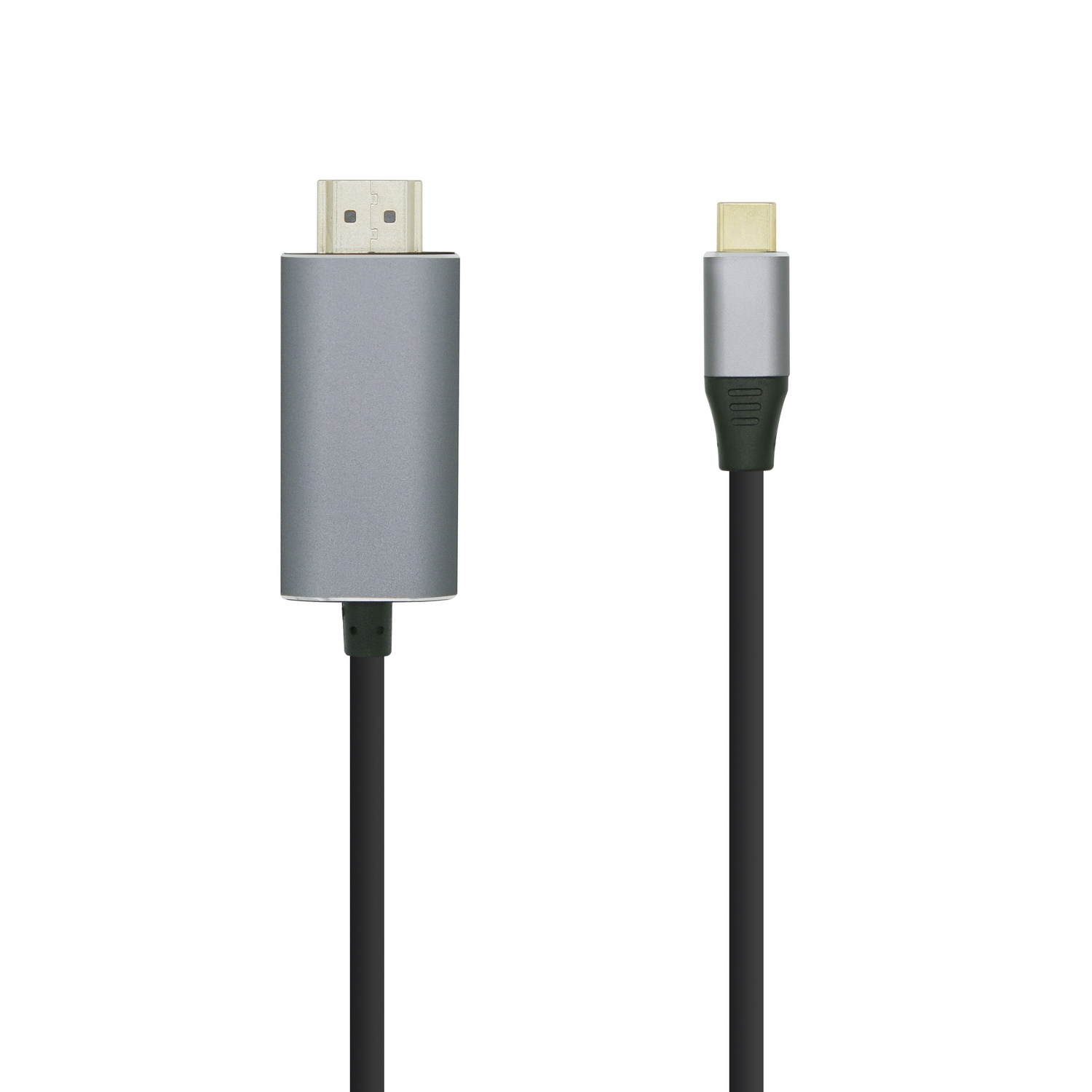 Câble convertisseur Aisens USB-C vers HDMI 4K@60HZ - USB-C/M-HDMI/M - 1.8M - Couleur noire