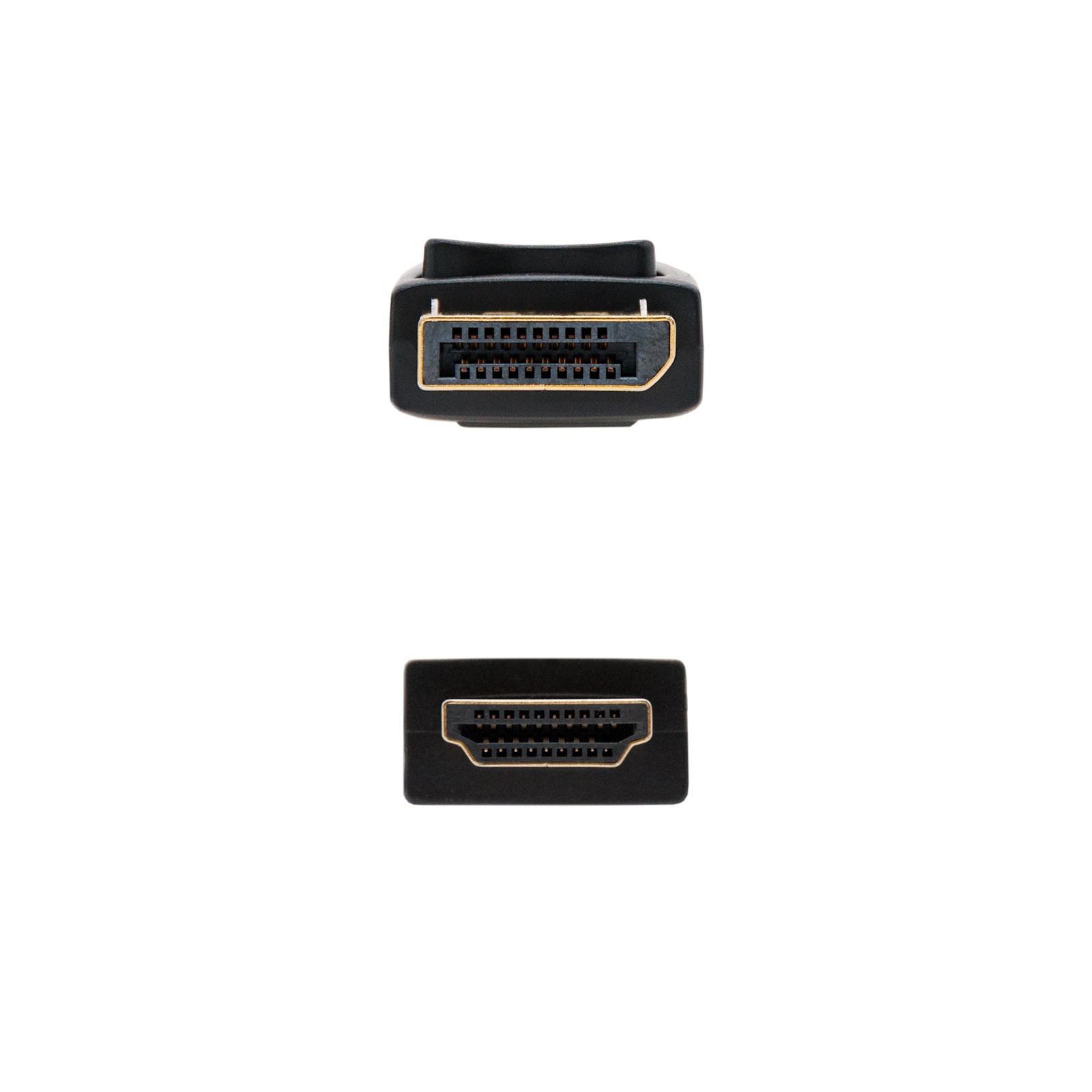 Câble Convertisseur Nanocable Displayport Mâle vers HDMI Mâle - 10m - Couleur Noir
