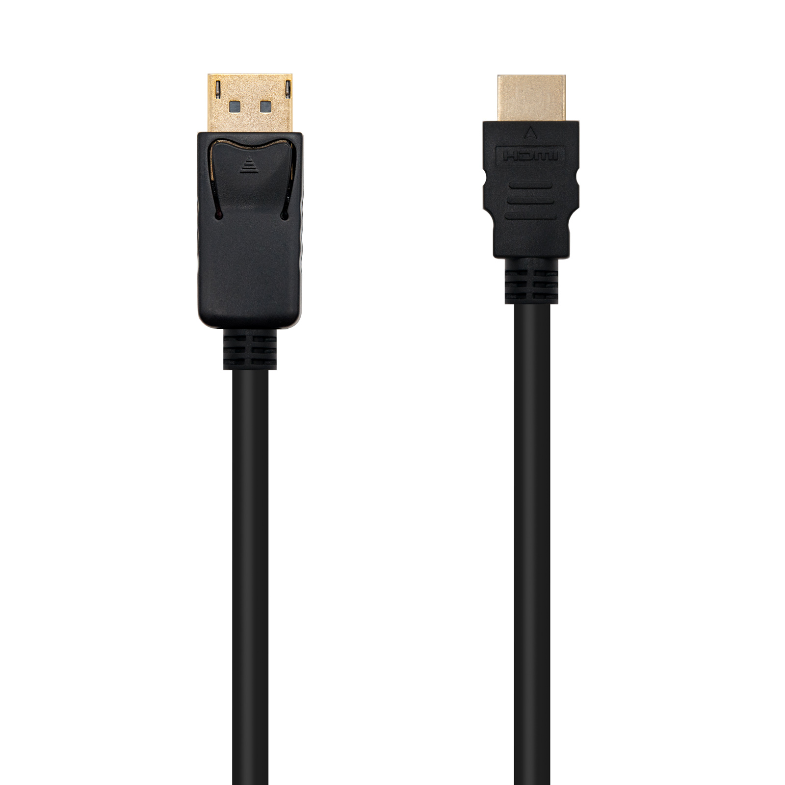 Câble Convertisseur Nanocable Displayport vers HDMI - DP/M - HDMI/M - 1 m - Couleur Noir