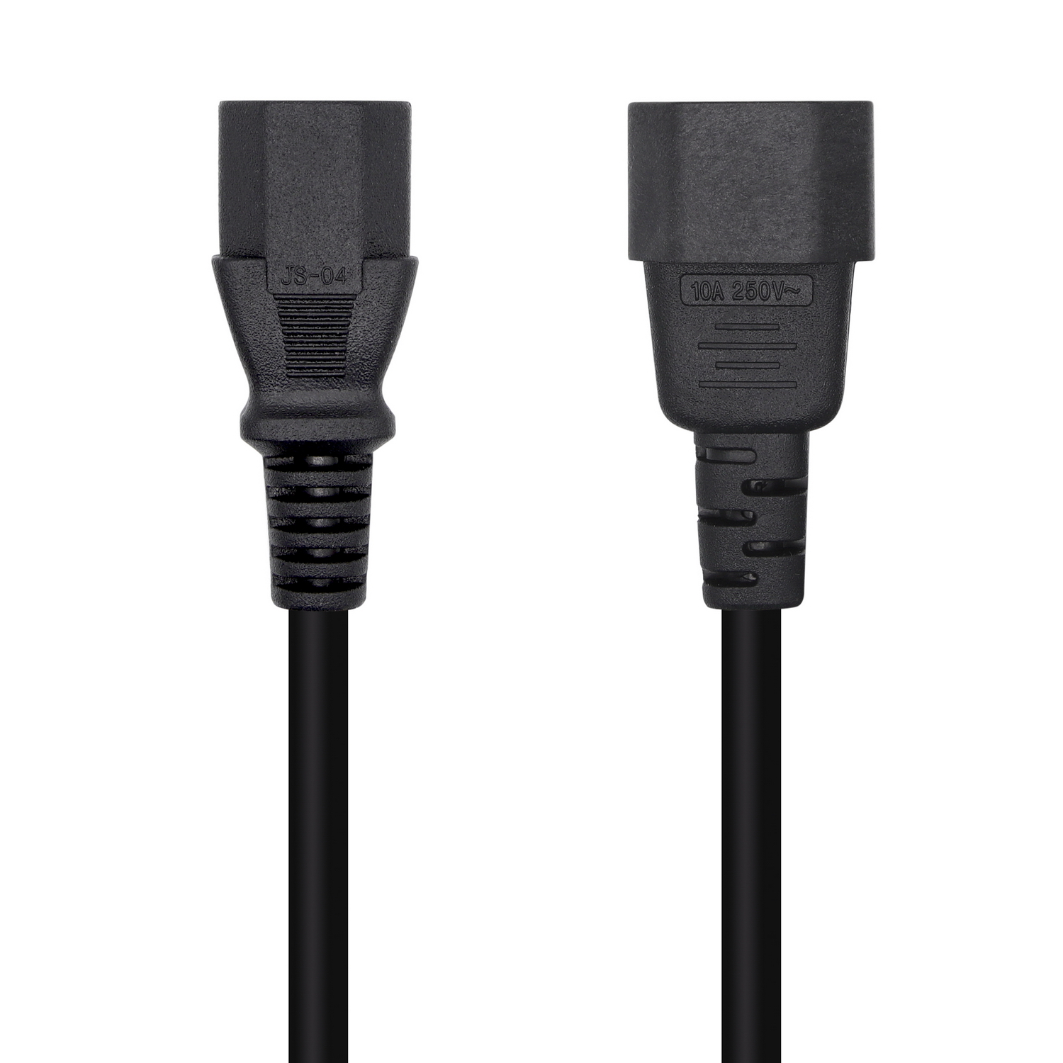 Câble d'Alimentation CPU Aisens - C13/H-C14/M - 3.0m - 100% Cuivre Pur AWG18 - Couleur Noir