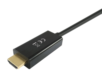 Câble d'équipement DisplayPort Male vers HDMI Male - Prend en charge la résolution 4K / 30Hz - Longueur 2 m.