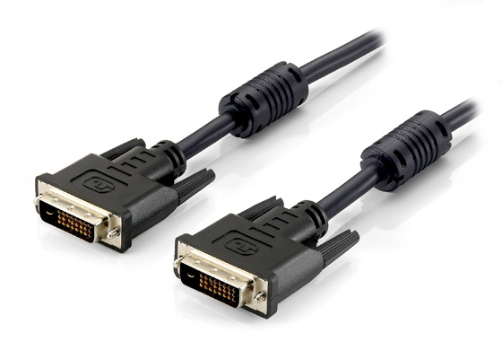 Câble d'équipement DVI-D 24+1 Mâle/Mâle 1.8m