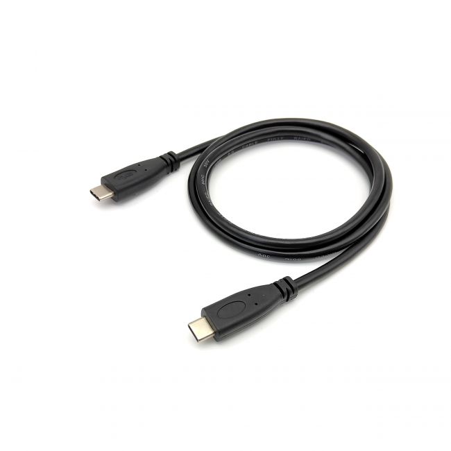 Câble USB-C 2.0 Mâle vers USB-C Mâle 2m - Compatibilité avec USB Power Delivery (PD)