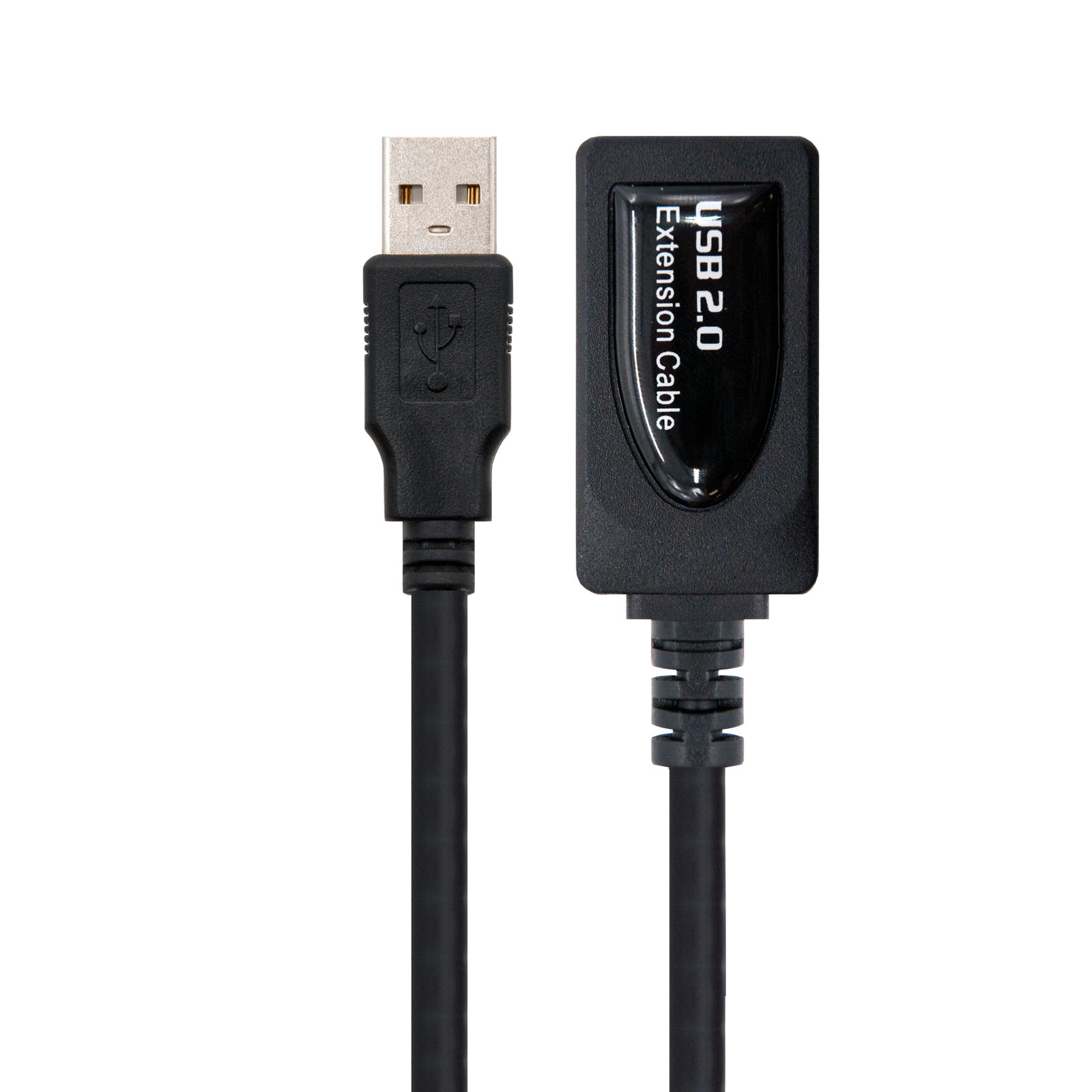 Câble d'extension Nanocable avec amplificateur USB-A 2.0 Mâle vers USB-A Femelle 10m