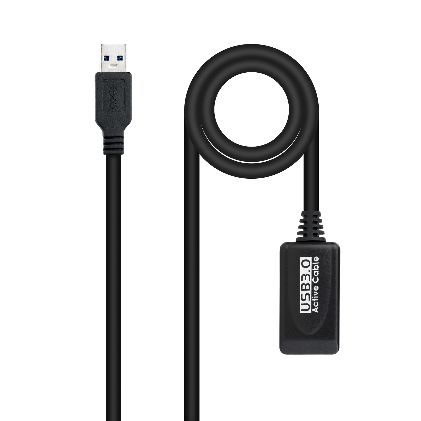 Cordon rallonge USB-C 3.1 Male vers USB-A Femelle 5m amplification