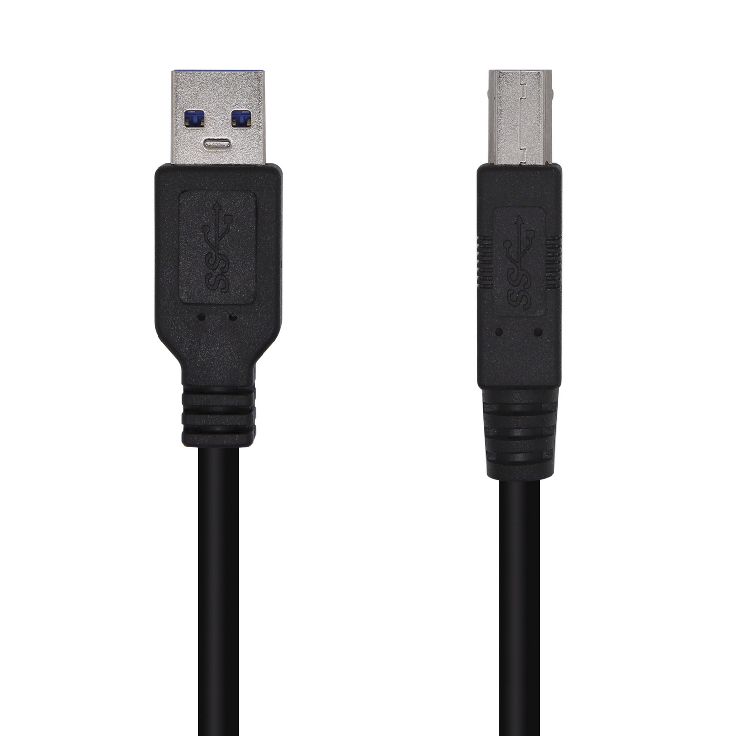 Câble d'imprimante Aisens USB 3.0 Type A/MB/M - 2.0M - Couleur noire