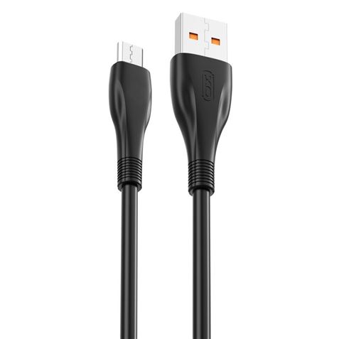 Câble de Charge Rapide USB XO NB185 - Micro USB - 6A - 1m - Noir