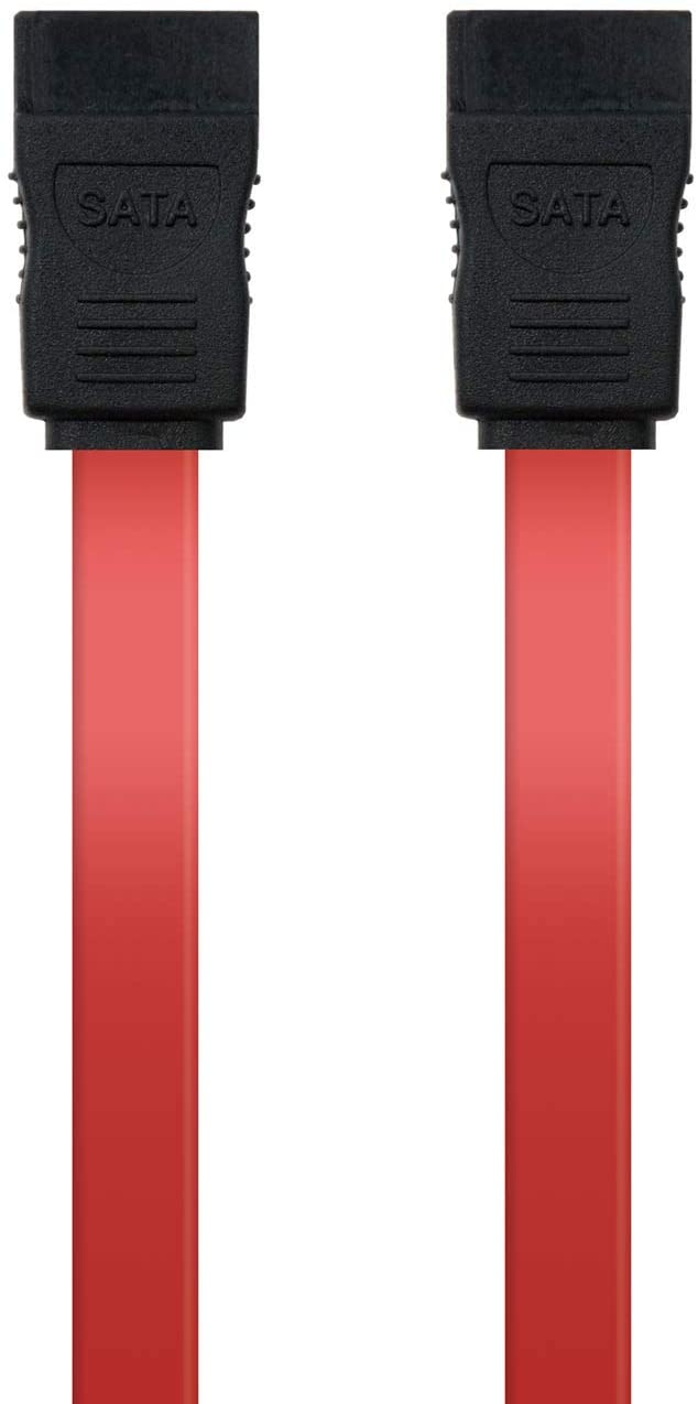 Câble de Données Nanocable OEM SATA 0.50m - Couleur Rouge