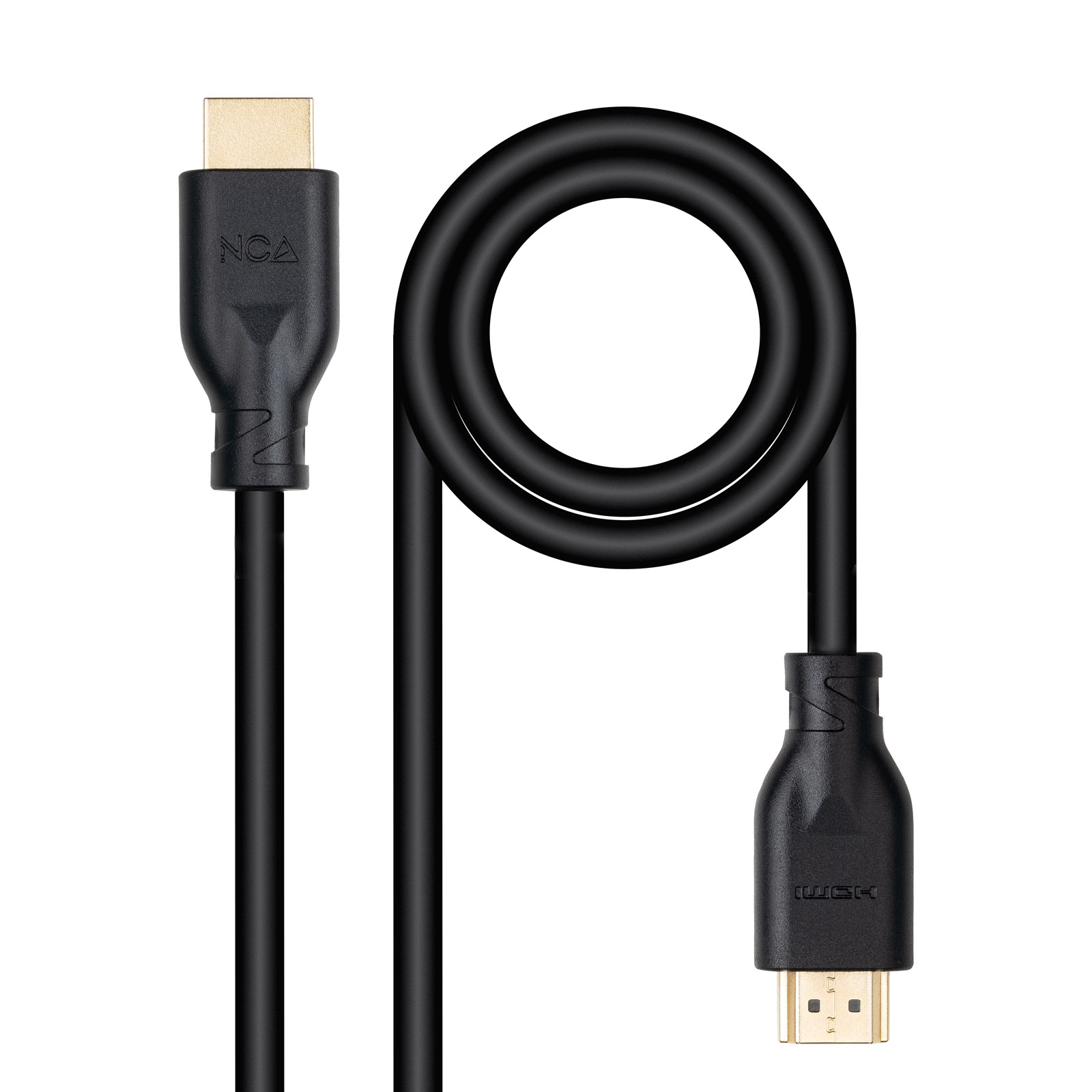 Câble HDMI Nanocable V2.0 4K@60Hz 18Gbps CCS 2m - Noir